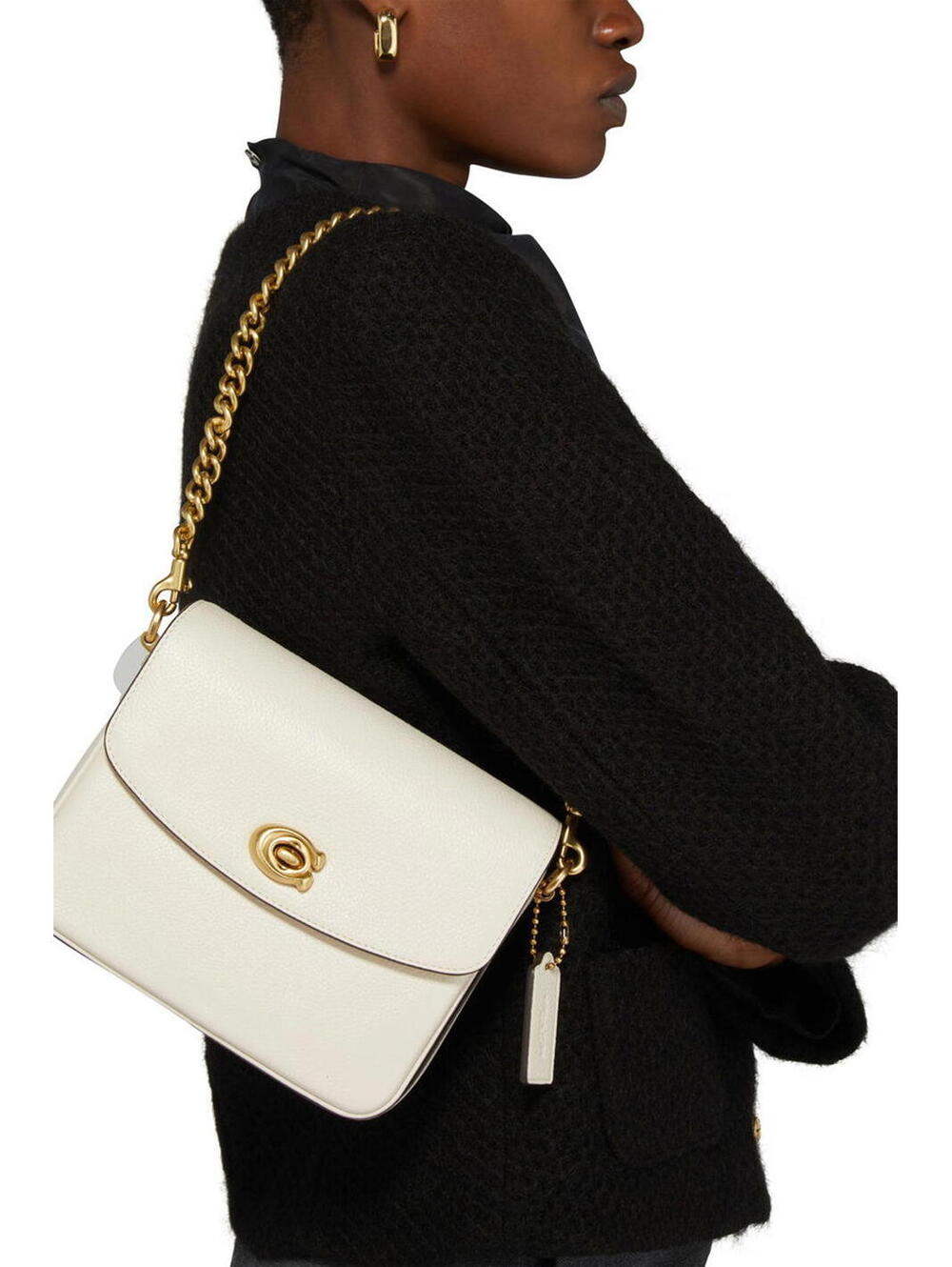Coach PBL Cassie Chalk Leather Crossbody Bag - Picture 8 of 8